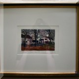 A14. Signed limited ediiton print. 